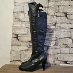 Ted Baker London size 8 black leather boots